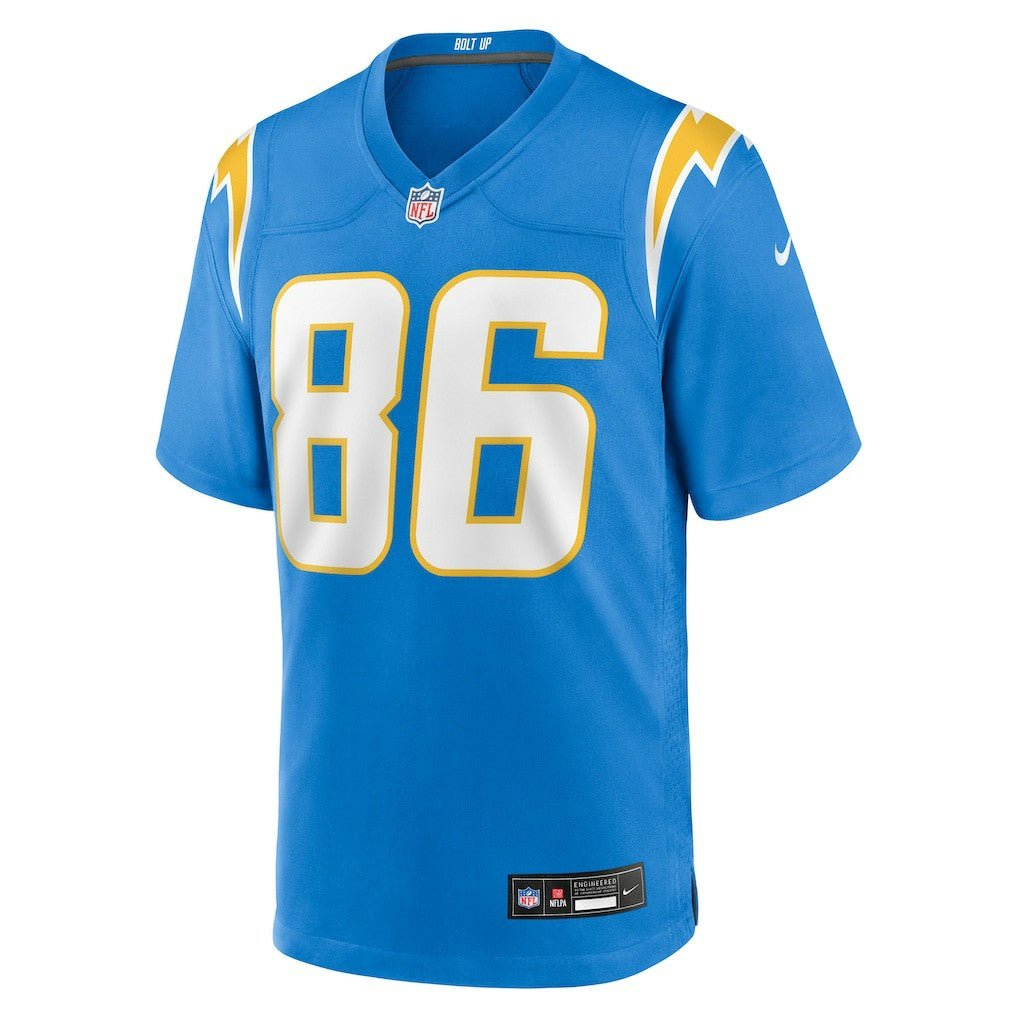 Oronde Gadsden  Team Game Jersey - Los Angeles Chargers
