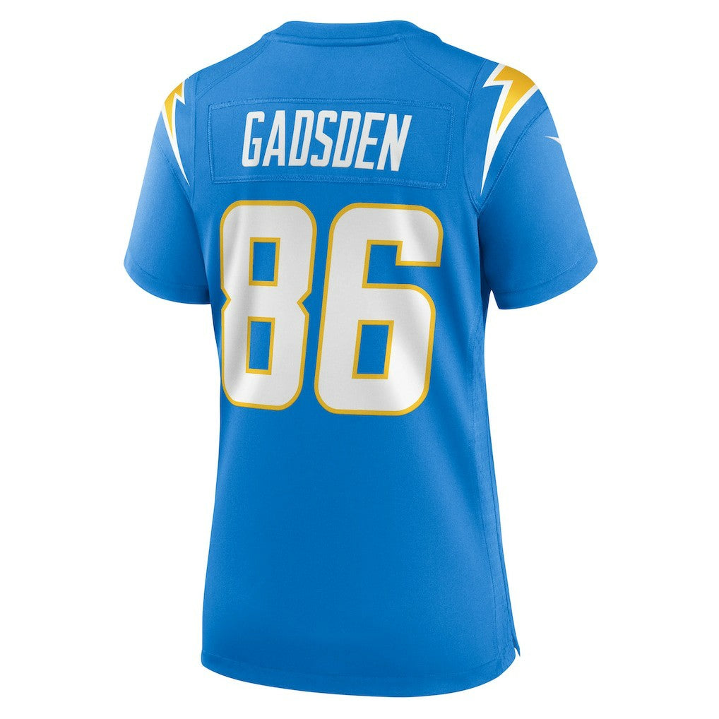 Oronde Gadsden  Women's Team Game Jersey - Los Angeles Chargers