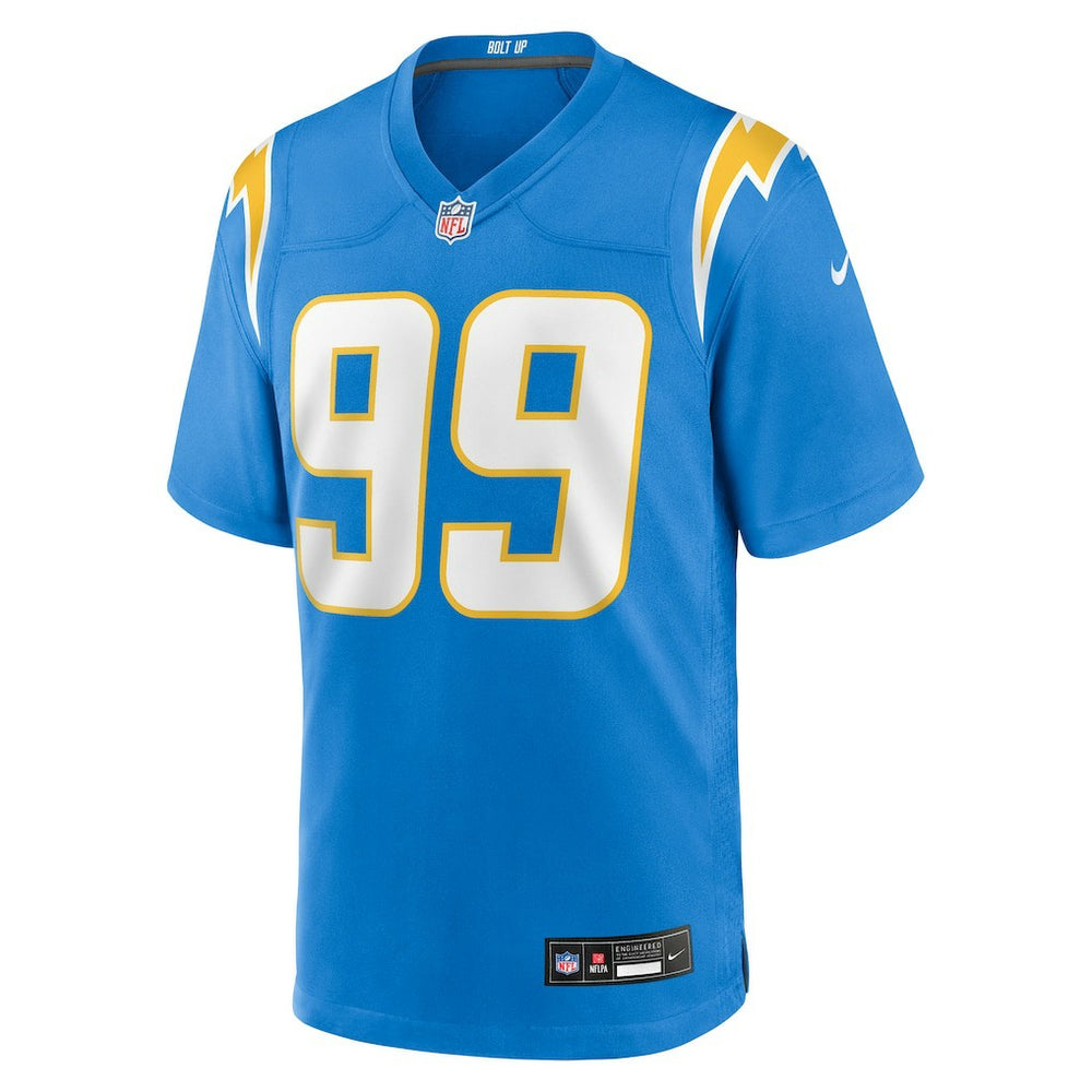Jamaree Caldwell  Team Game Jersey - Los Angeles Chargers