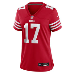 Jordan Watkins  Women's Team Game Jersey - San Francisco 49ers