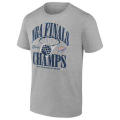 NBA Oklahoma City Thunder 2025 NBA Finals Champions Fade Away Retro T-Shirt