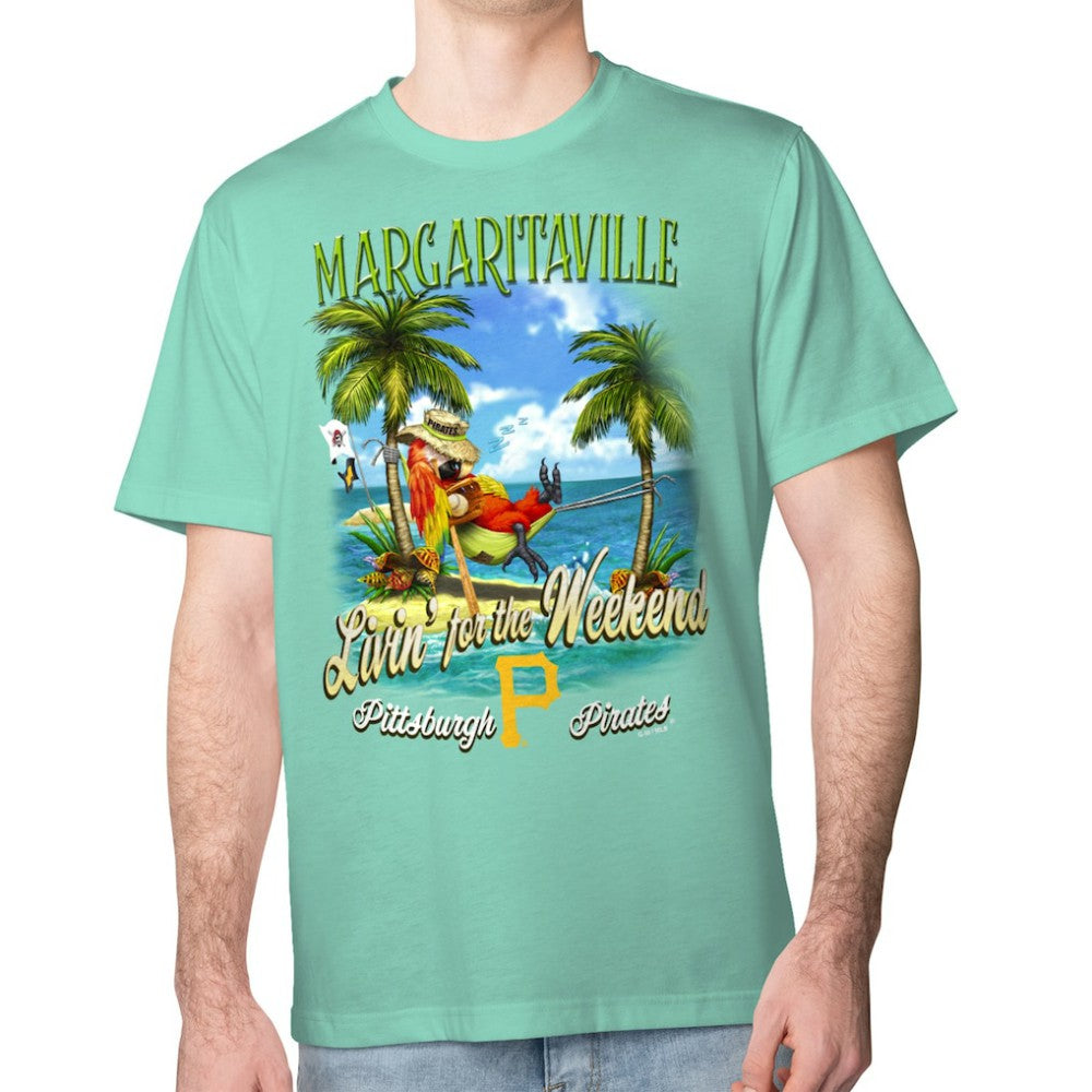 MLB Pittsburgh Pirates Margaritaville Livin' for the Weekend T-Shirt