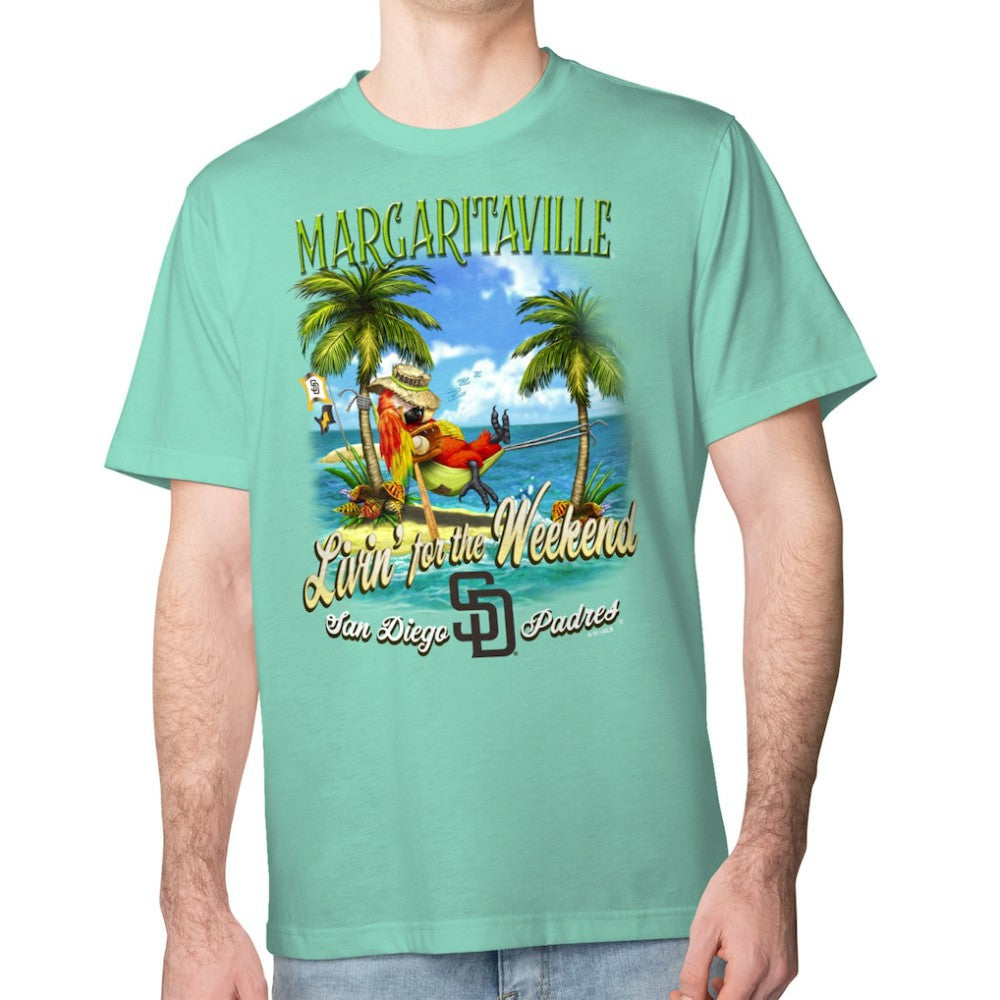 MLB San Diego Padres Margaritaville Livin' for the Weekend T-Shirt