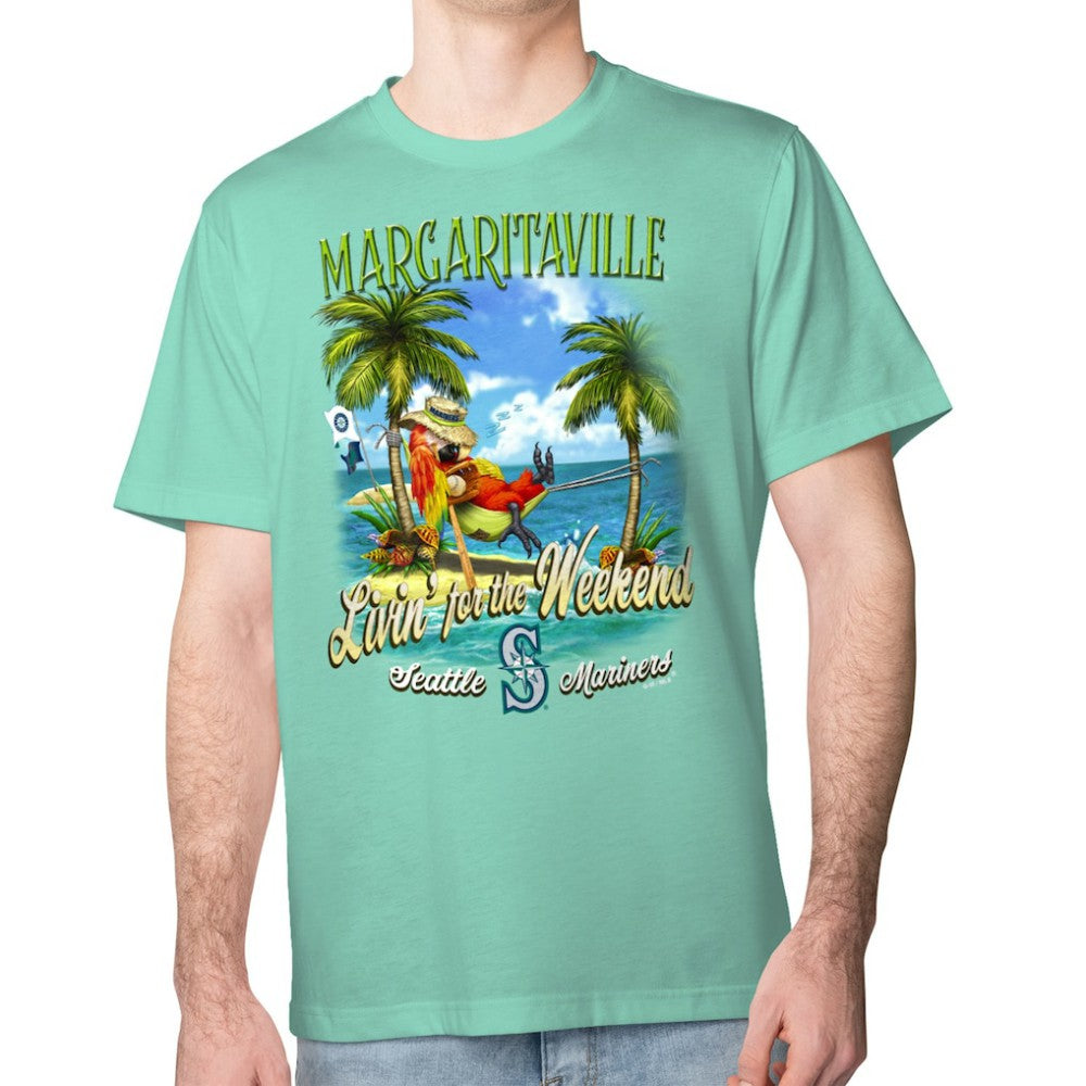 MLB Seattle Mariners Margaritaville Livin' for the Weekend T-Shirt
