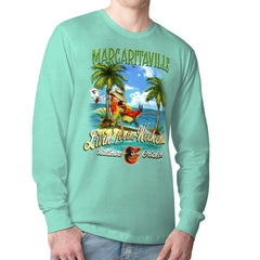MLB Baltimore Orioles Margaritaville Livin' for the Weekend Long Sleeve T-Shirt