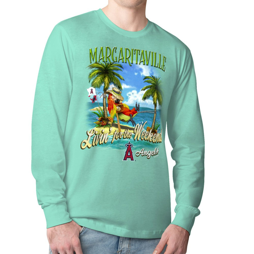 MLB Los Angeles Angels Margaritaville Livin' for the Weekend Long Sleeve T-Shirt
