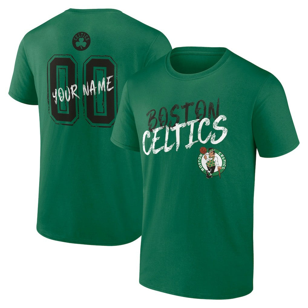 NBA Boston Celtics Hustle Custom T-Shirt