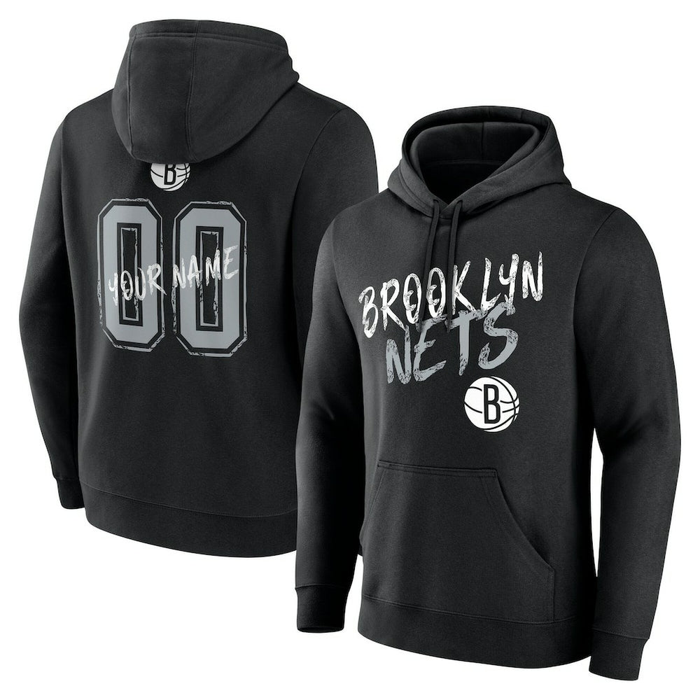 NBA Brooklyn Nets Hustle Custom Pullover Hoodie