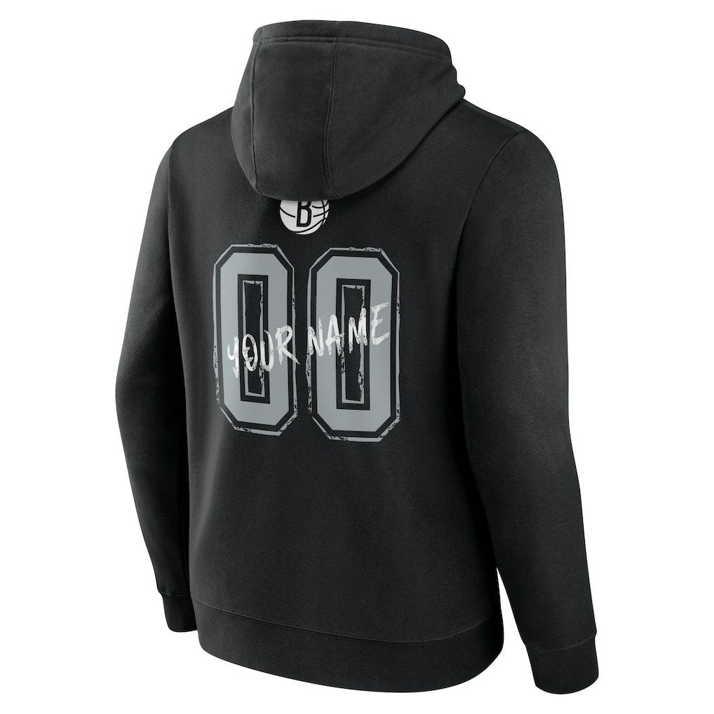 NBA Brooklyn Nets Hustle Custom Pullover Hoodie