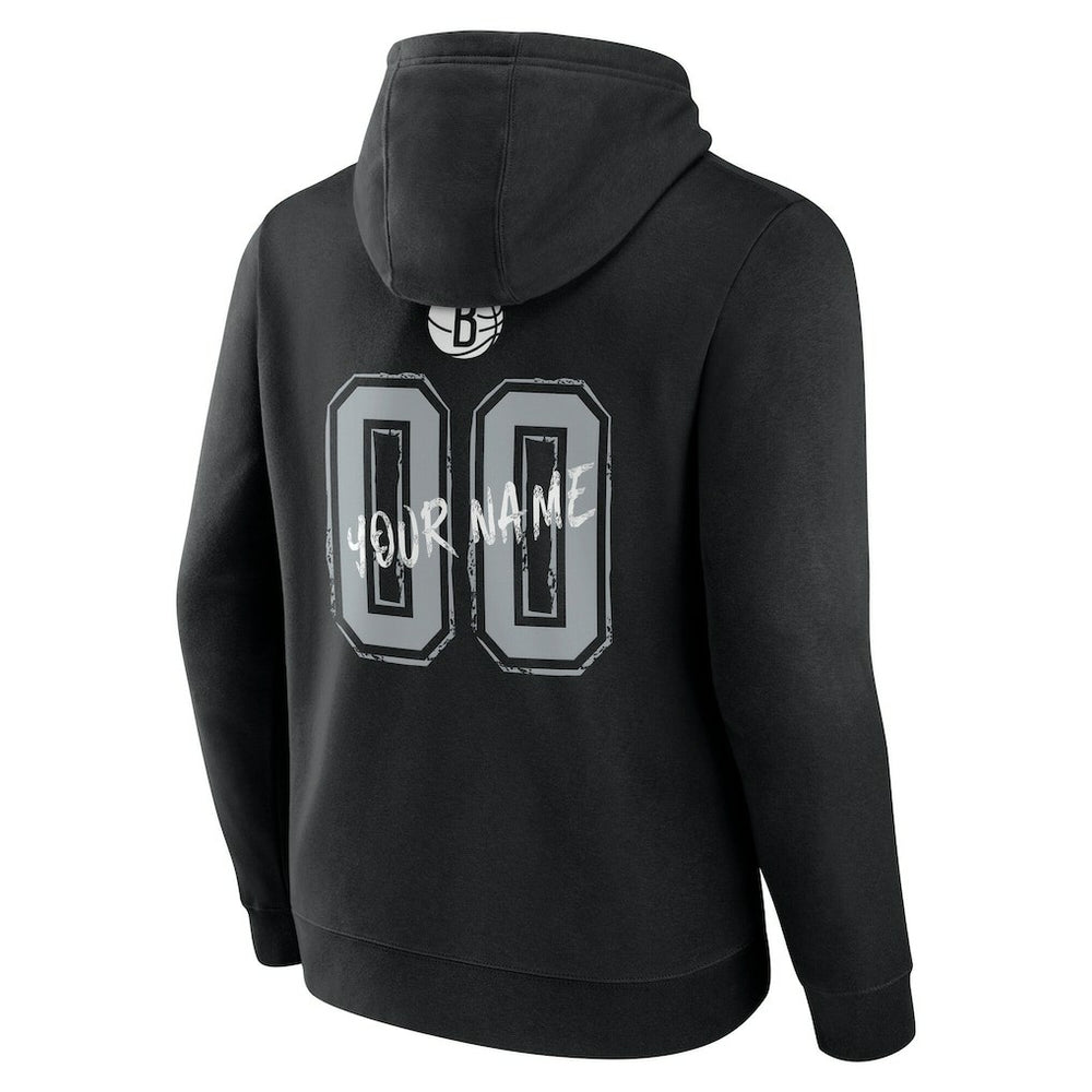 NBA Brooklyn Nets Hustle Custom Pullover Hoodie