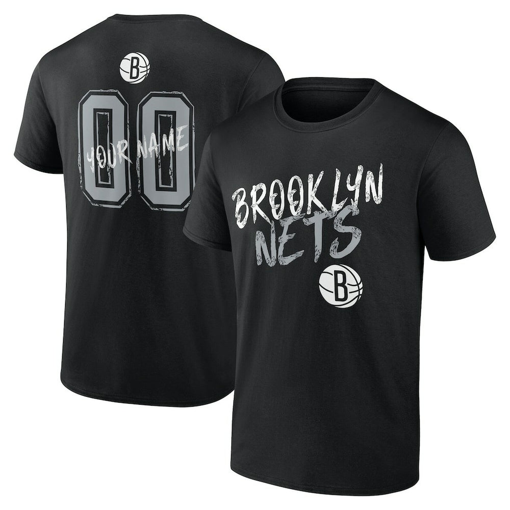 NBA Brooklyn Nets Hustle Custom T-Shirt