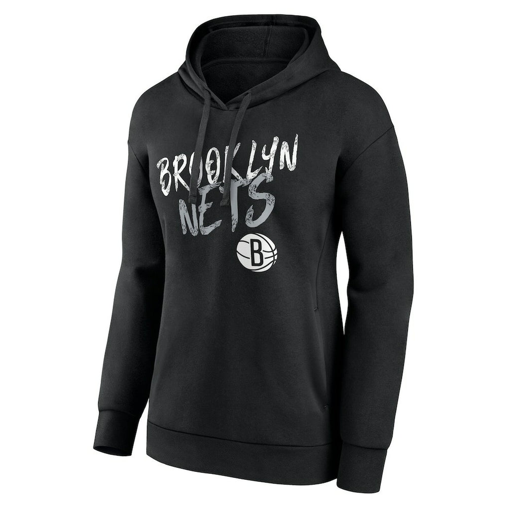 NBA Brooklyn Nets Women's Hustle Custom Pullover Hoodie