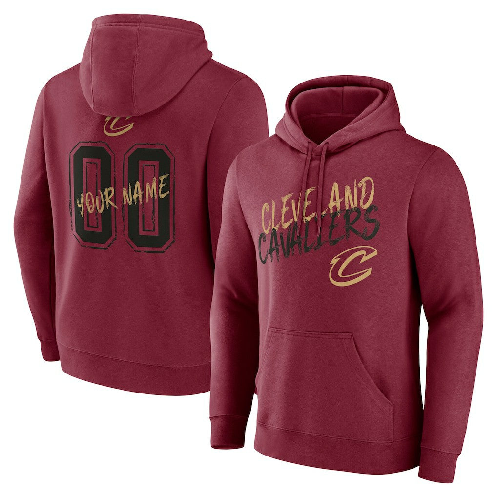 NBA Cleveland Cavaliers Hustle Custom Pullover Hoodie sale