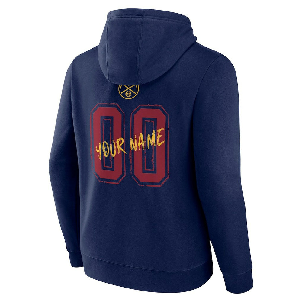 NBA Denver Nuggets Hustle Custom Pullover Hoodie sale