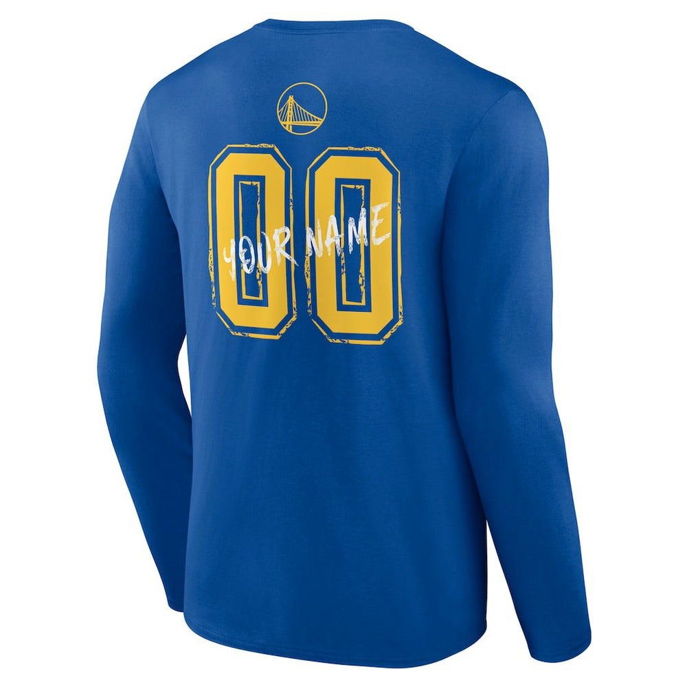 NBA Golden State Warriors Hustle Custom Long Sleeve T-Shirt sale