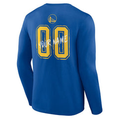 NBA Golden State Warriors Hustle Custom Long Sleeve T-Shirt sale