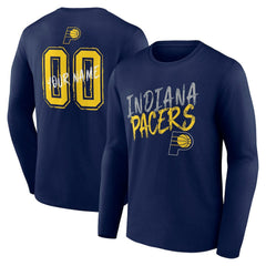 NBA Indiana Pacers Hustle Custom Long Sleeve T-Shirt