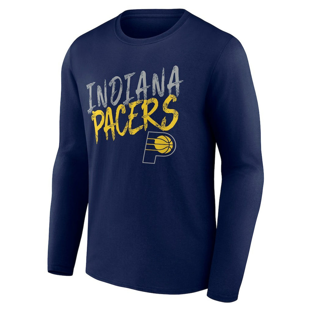 NBA Indiana Pacers Hustle Custom Long Sleeve T-Shirt