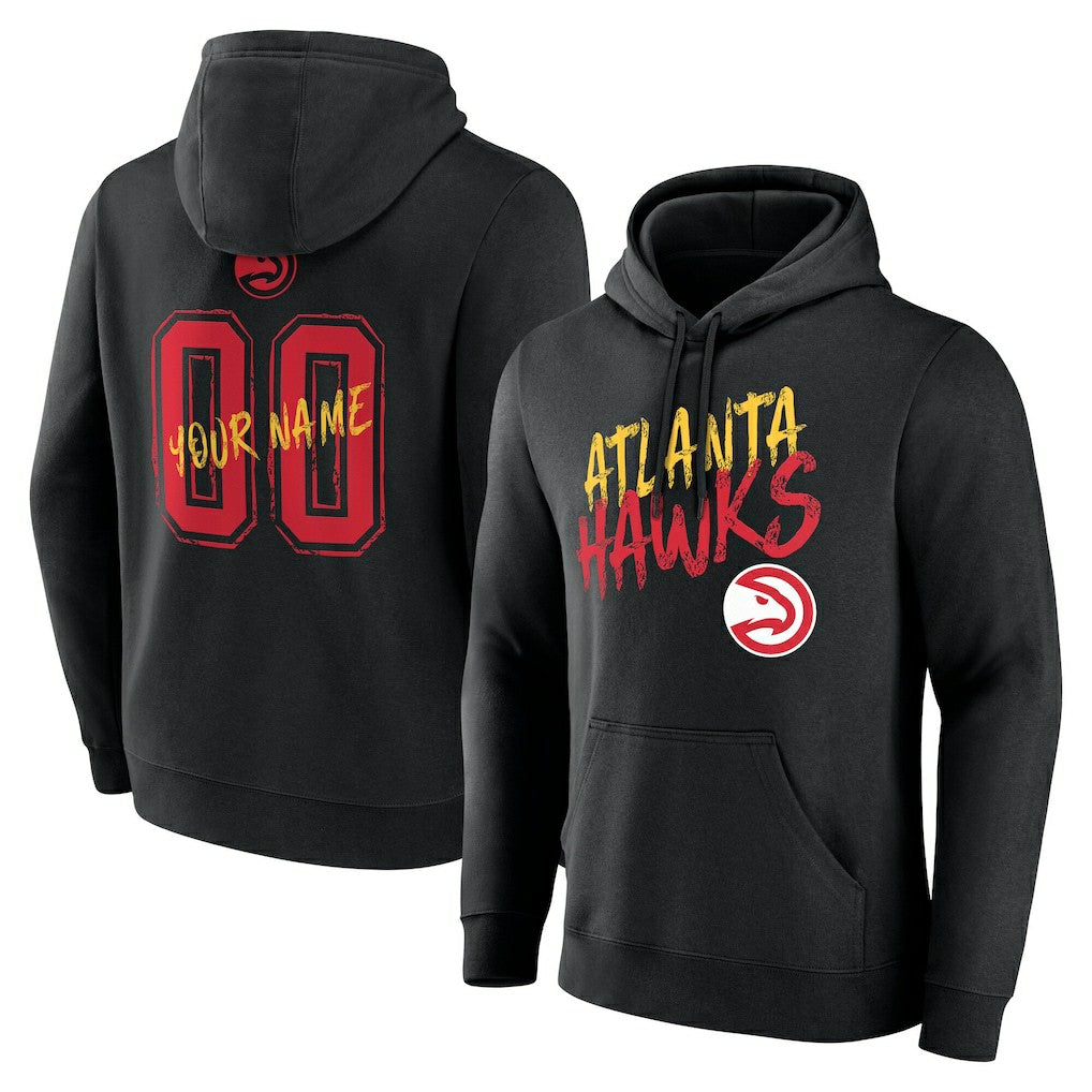 NBA Atlanta Hawks Hustle Custom Pullover Hoodie