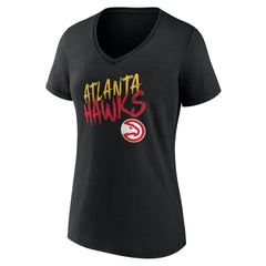 NBA Atlanta Hawks Women's Hustle Custom V-Neck T-Shirt