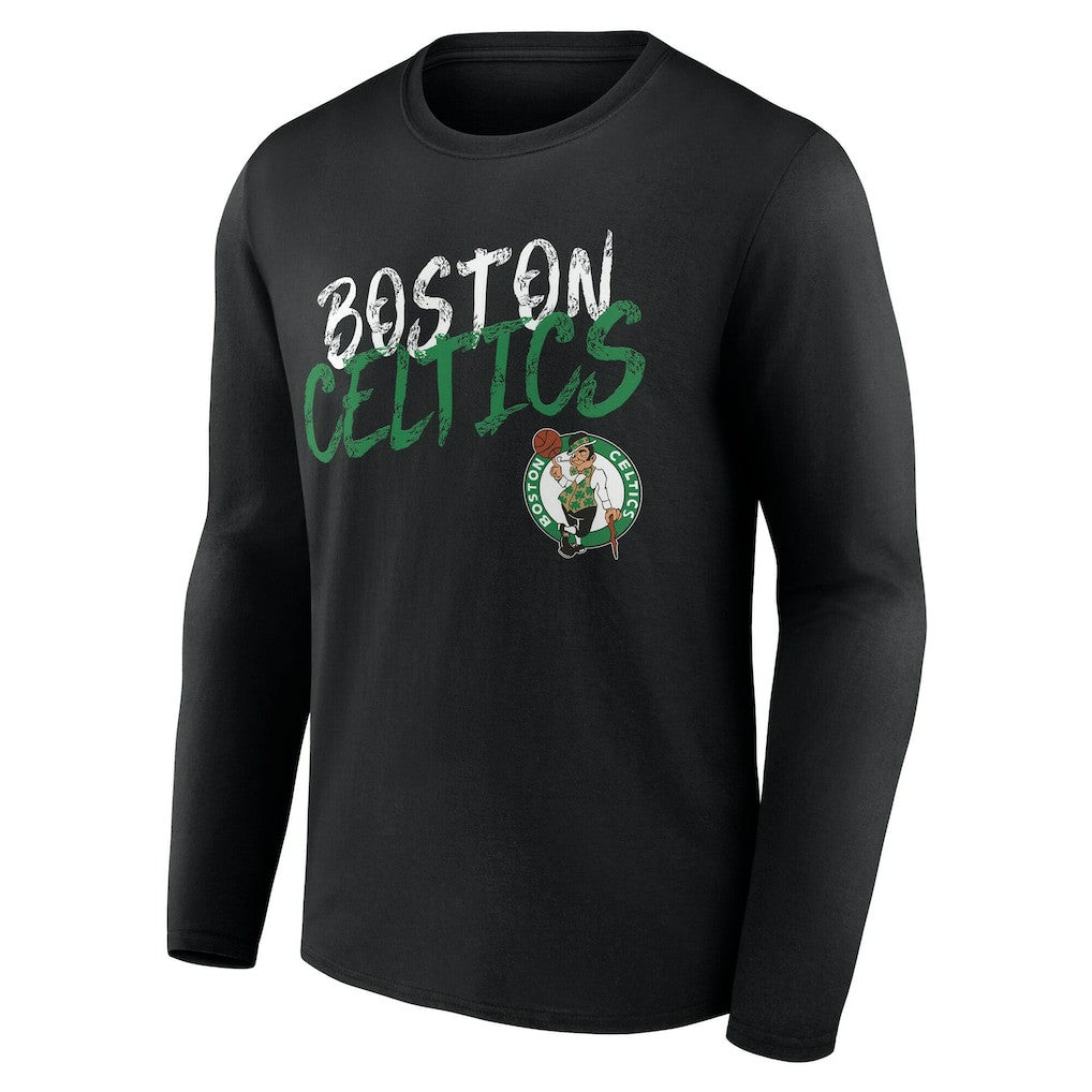 NBA Boston Celtics Hustle Custom Long Sleeve T-Shirt