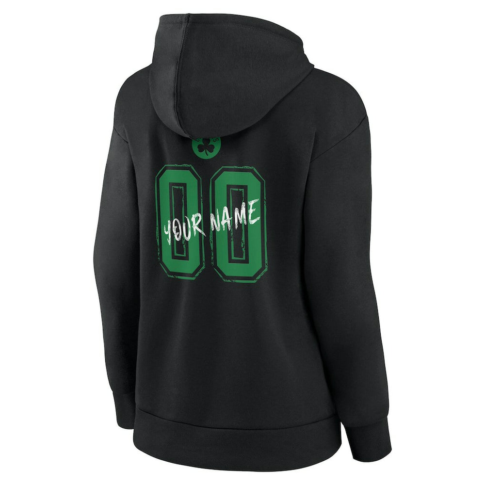 NBA Boston Celtics Women's Hustle Custom Pullover Hoodie