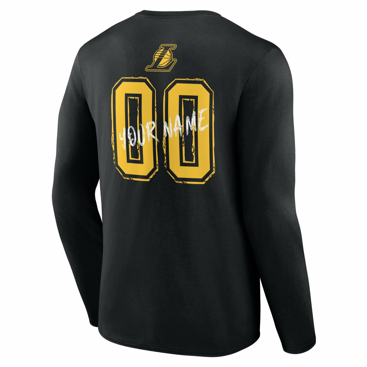 NBA Los Angeles Lakers Hustle Custom Long Sleeve T-Shirt