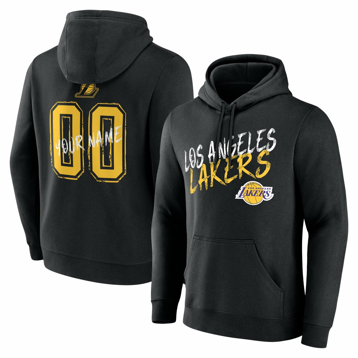 NBA Los Angeles Lakers Hustle Custom Pullover Hoodie