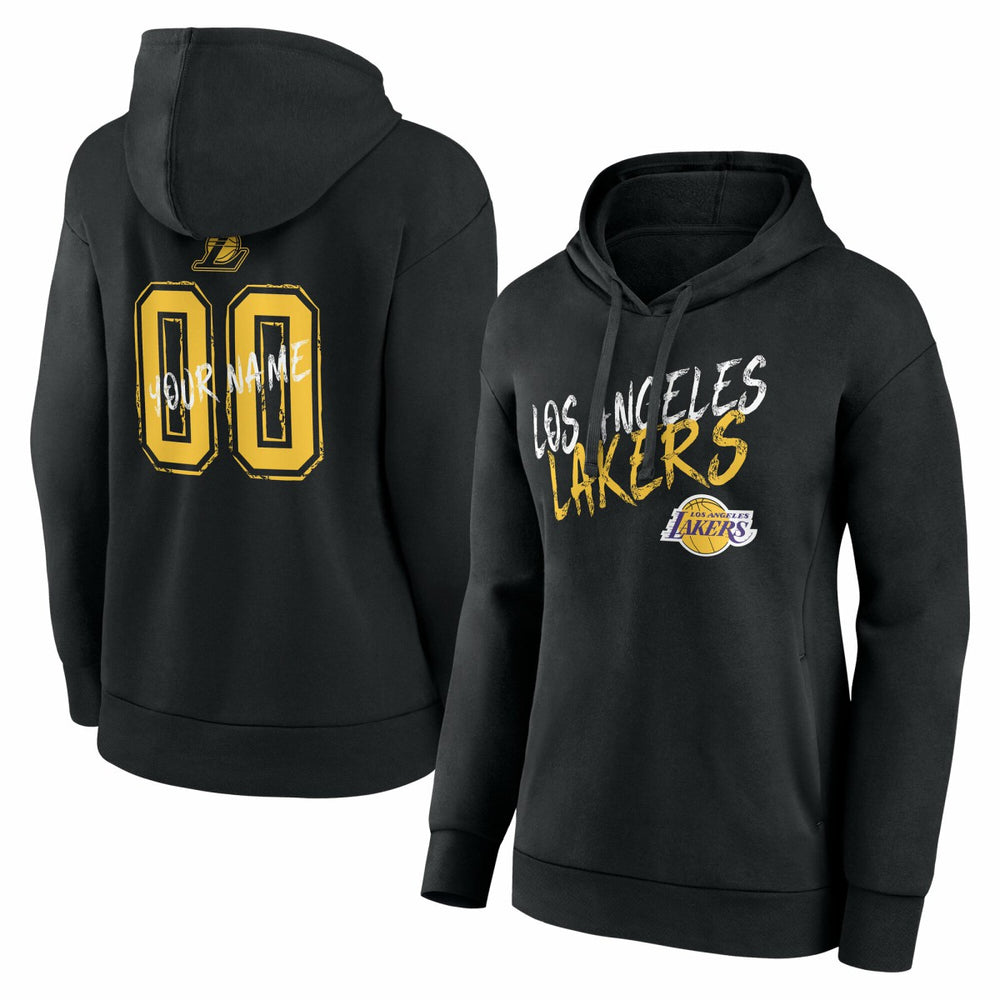 NBA Los Angeles Lakers Women's Hustle Custom Pullover Hoodie
