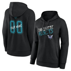 NBA Charlotte Hornets Women's Hustle Custom Pullover Hoodie