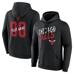 NBA Chicago Bulls Hustle Custom Pullover Hoodie