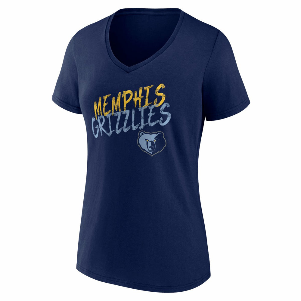 NBA Memphis Grizzlies Women's Hustle Custom V-Neck T-Shirt