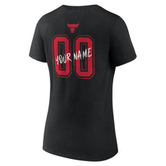NBA Chicago Bulls Women's Hustle Custom V-Neck T-Shirt sale