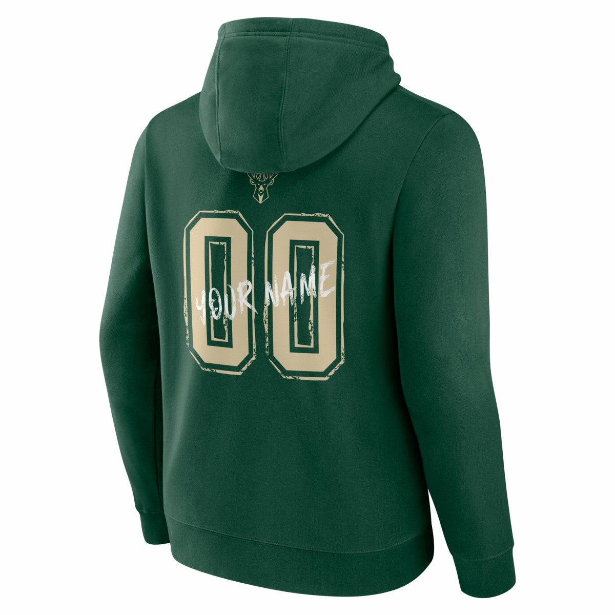 NBA Milwaukee Bucks Hustle Custom Pullover Hoodie