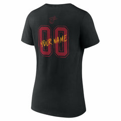 NBA Miami Heat Women's Hustle Custom V-Neck T-Shirt