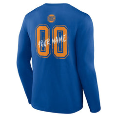 NBA New York Knicks Hustle Custom Long Sleeve T-Shirt