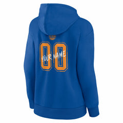NBA New York Knicks Women's Hustle Custom Pullover Hoodie