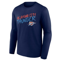 NBA Oklahoma City Thunder Hustle Custom Long Sleeve T-Shirt