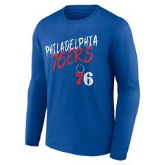 NBA Philadelphia 76ers Hustle Custom Long Sleeve T-Shirt