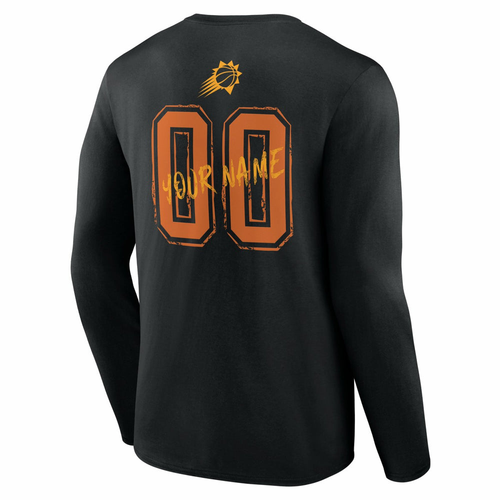 NBA Phoenix Suns Hustle Custom Long Sleeve T-Shirt