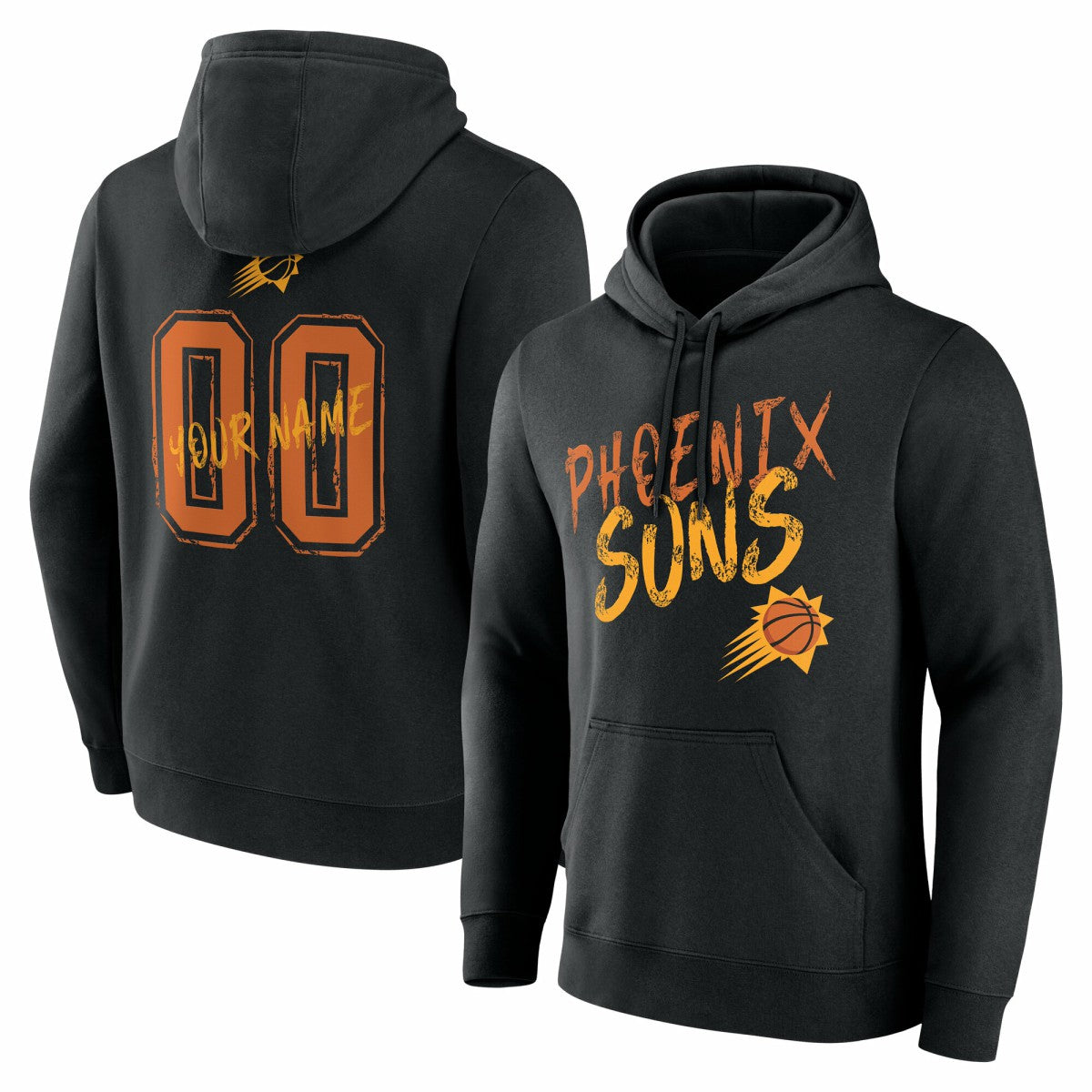 NBA Phoenix Suns Hustle Custom Pullover Hoodie
