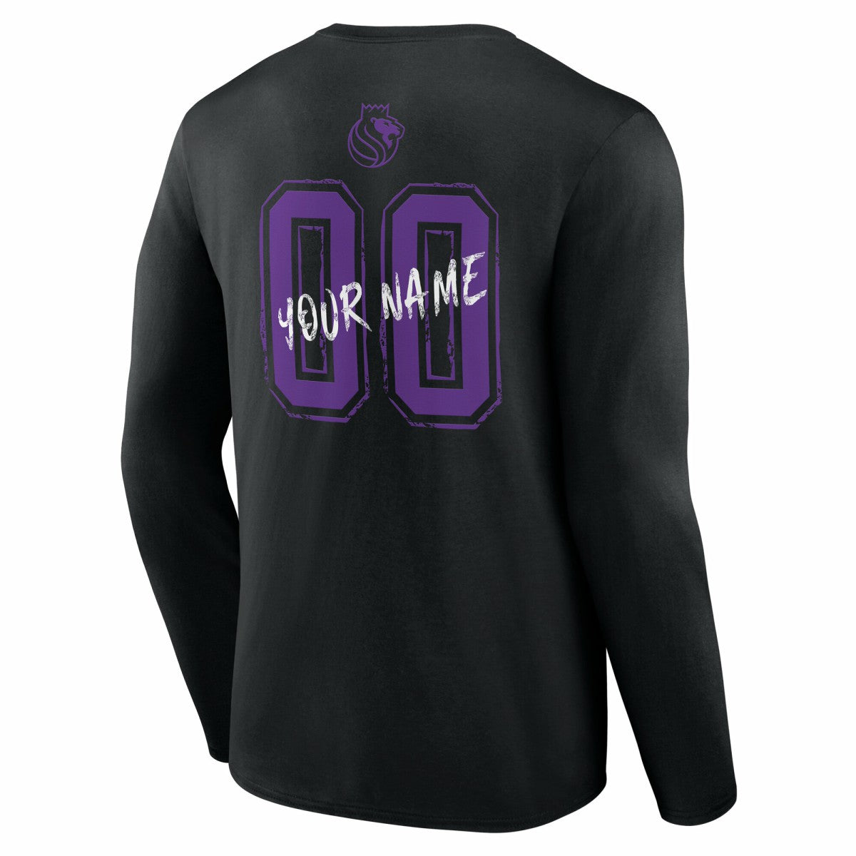 NBA Sacramento Kings Hustle Custom Long Sleeve T-Shirt