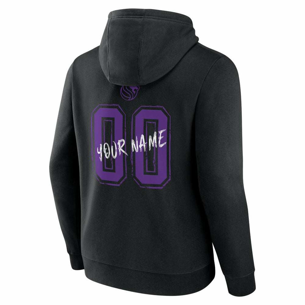 NBA Sacramento Kings Hustle Custom Pullover Hoodie