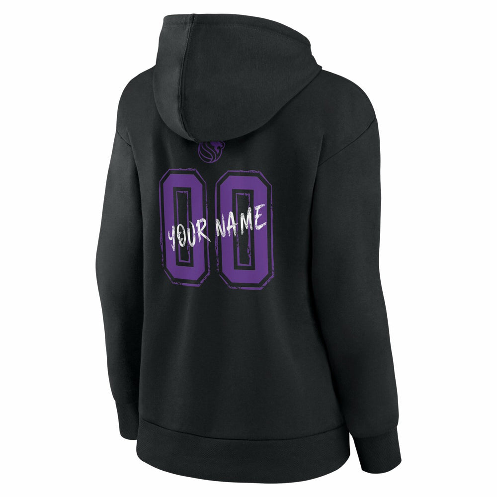 NBA Sacramento Kings Women's Hustle Custom Pullover Hoodie