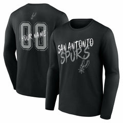 NBA San Antonio Spurs Hustle Custom Long Sleeve T-Shirt