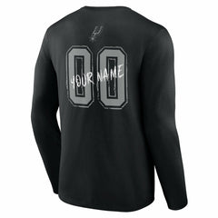 NBA San Antonio Spurs Hustle Custom Long Sleeve T-Shirt