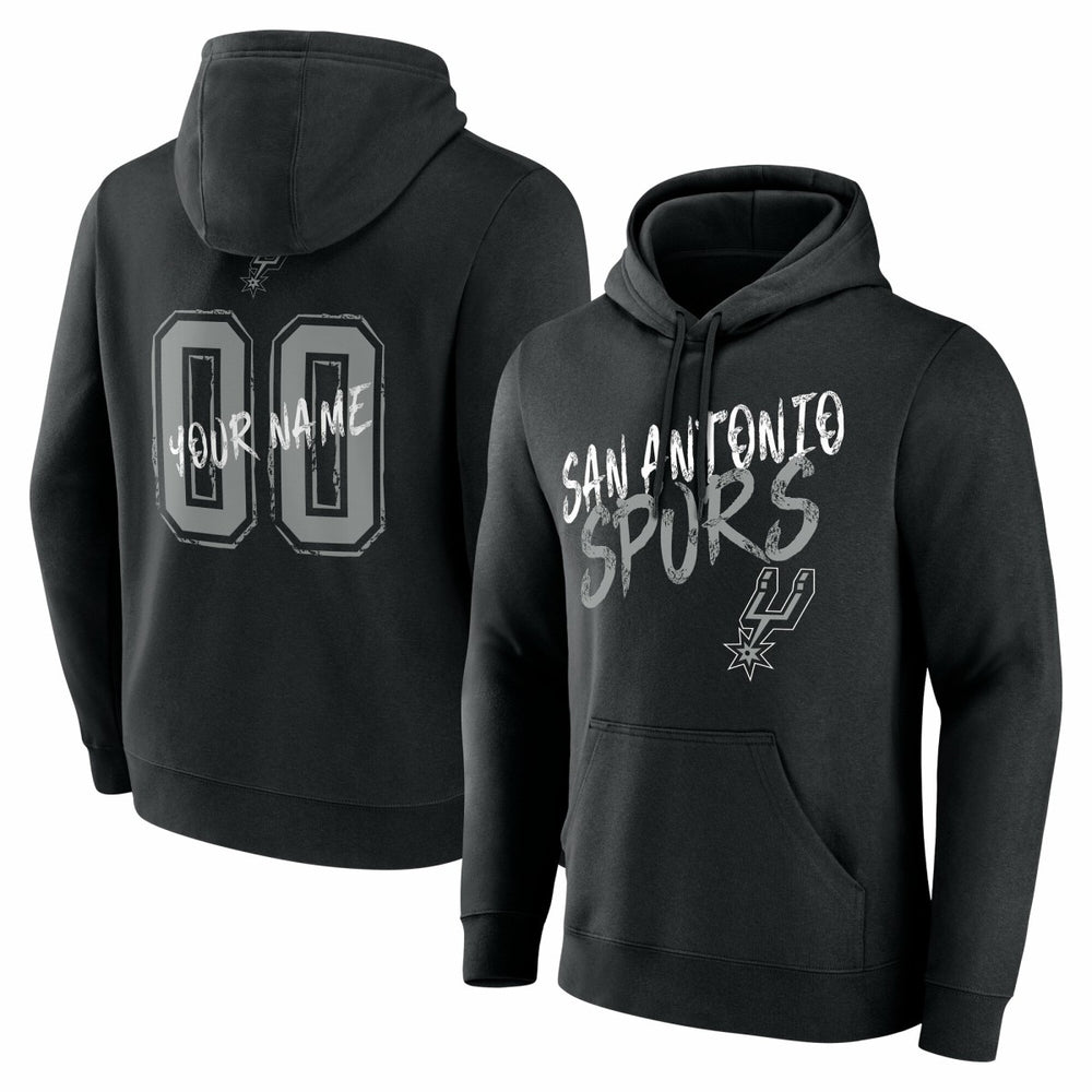 NBA San Antonio Spurs Hustle Custom Pullover Hoodie