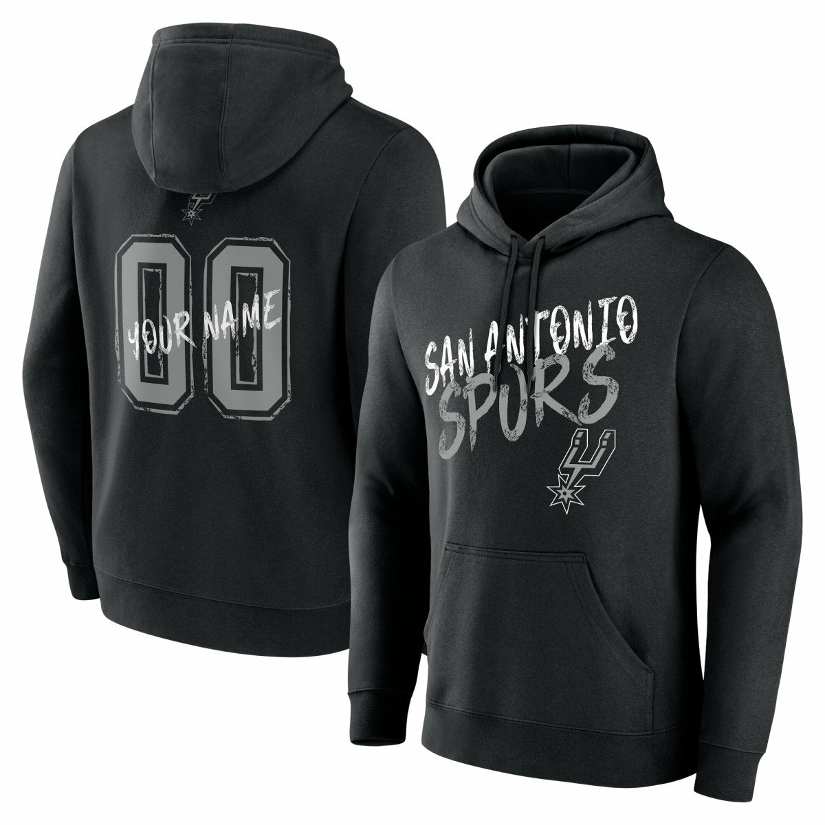 NBA San Antonio Spurs Hustle Custom Pullover Hoodie