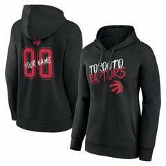 NBA Toronto Raptors Women's Hustle Custom Pullover Hoodie