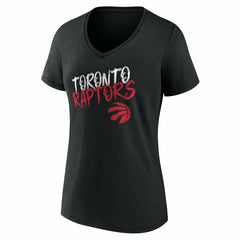 NBA Toronto Raptors Women's Hustle Custom V-Neck T-Shirt